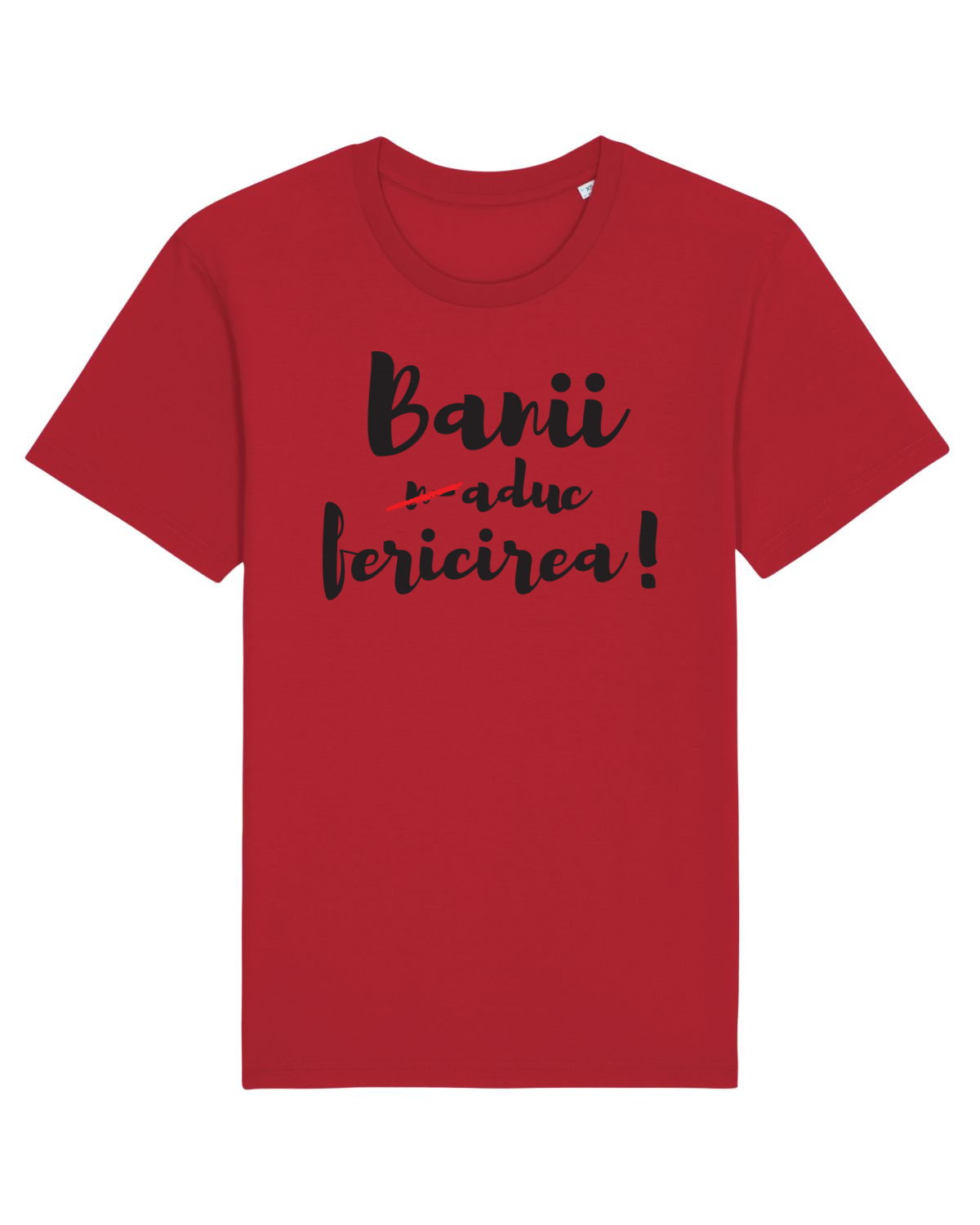 Tricou mânecă scurtă Unisex Rocker Red