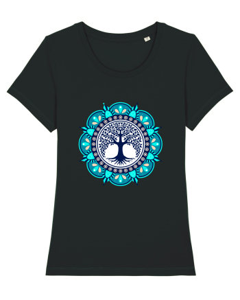 Copac Yoga cu Mandala Black