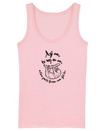 Azi nu, te rog eu nu (negru) Cotton Pink
