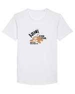 Azi nu, te rog eu nu cartoon (negru) Tricou mânecă scurtă guler larg Bărbat Skater