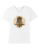 Yoga Auriu Mandala Tricou mânecă scurtă guler V Bărbat Presenter
