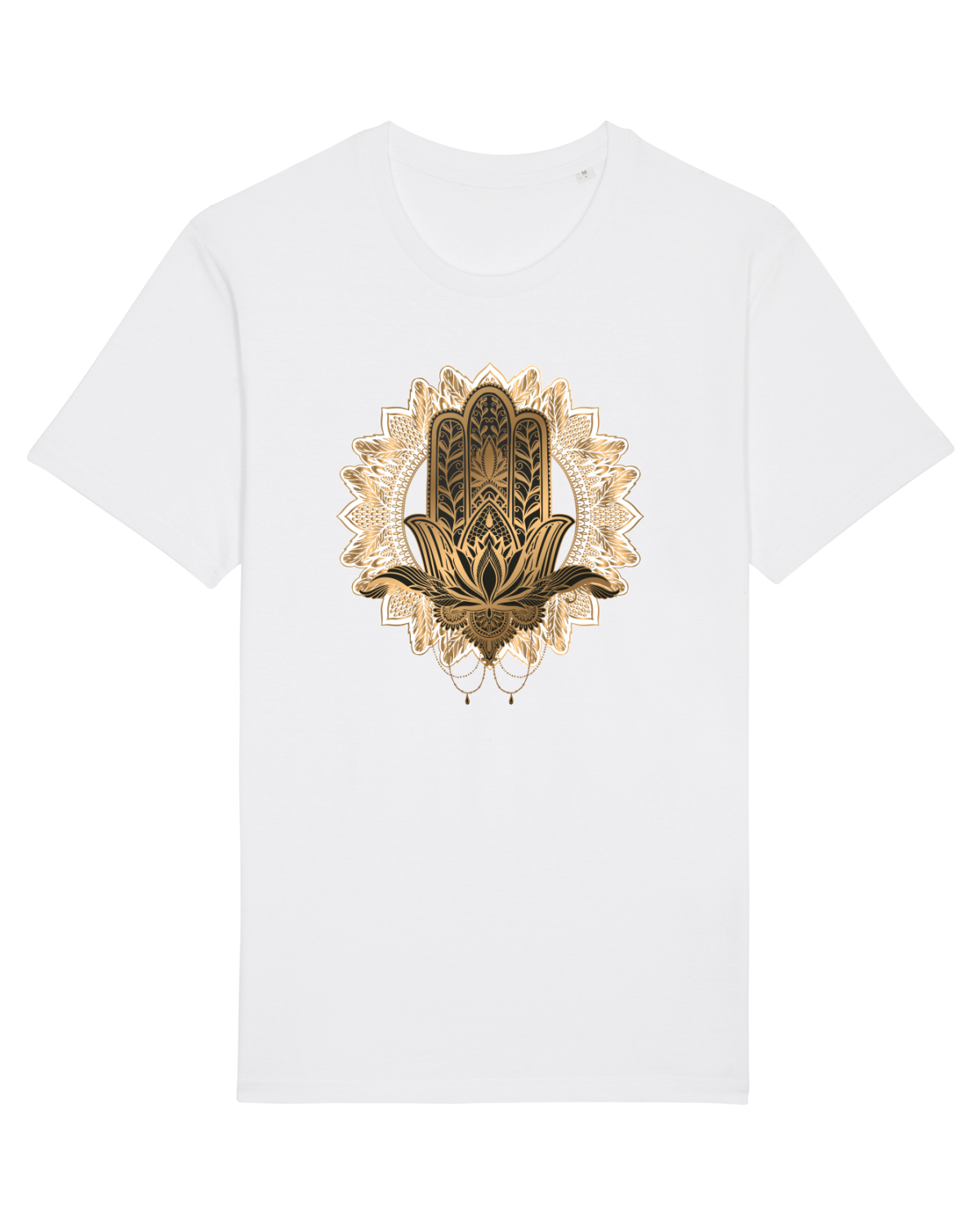 Tricou mânecă scurtă Unisex Rocker White