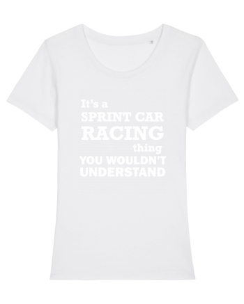 RACING CAR White