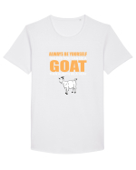 GOAT Tricou mânecă scurtă guler larg Bărbat Skater
