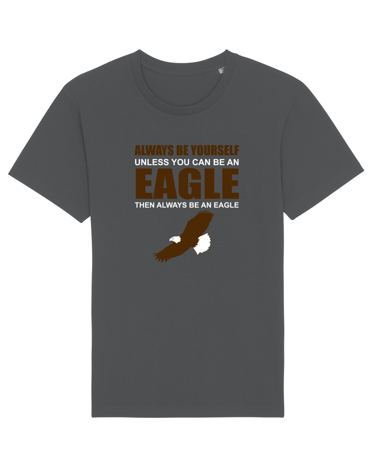 Tricou mânecă scurtă Unisex Rocker Anthracite
