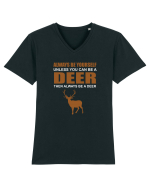 DEER Tricou mânecă scurtă guler V Bărbat Presenter