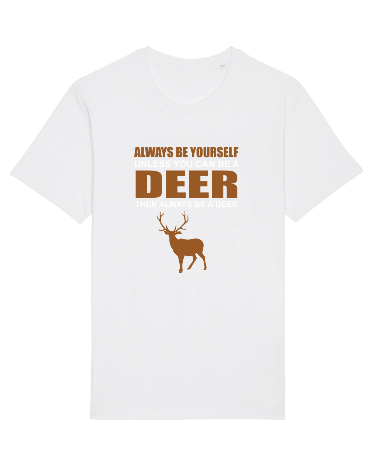Tricou mânecă scurtă Unisex Rocker White