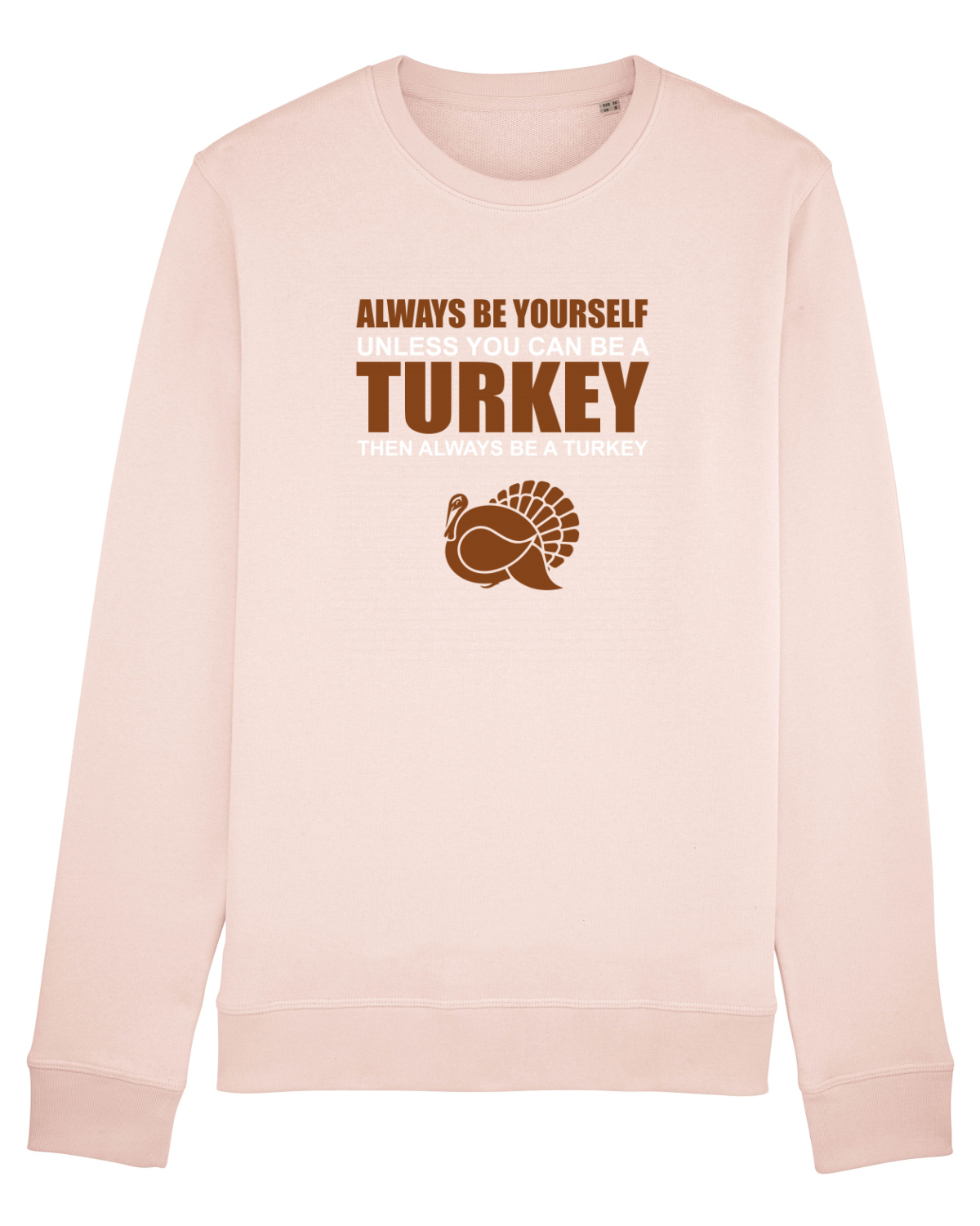 Bluză mânecă lungă Unisex Rise Candy Pink