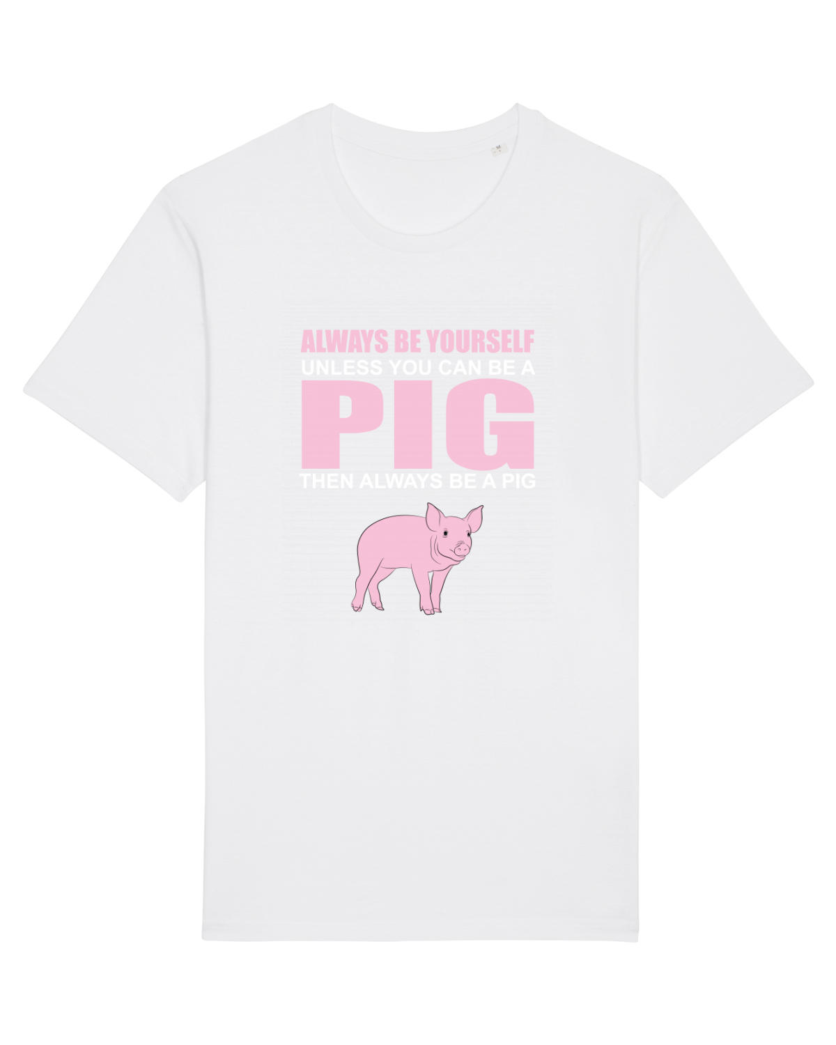 Tricou mânecă scurtă Unisex Rocker White