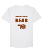 BEAR Tricou mânecă scurtă guler larg Bărbat Skater