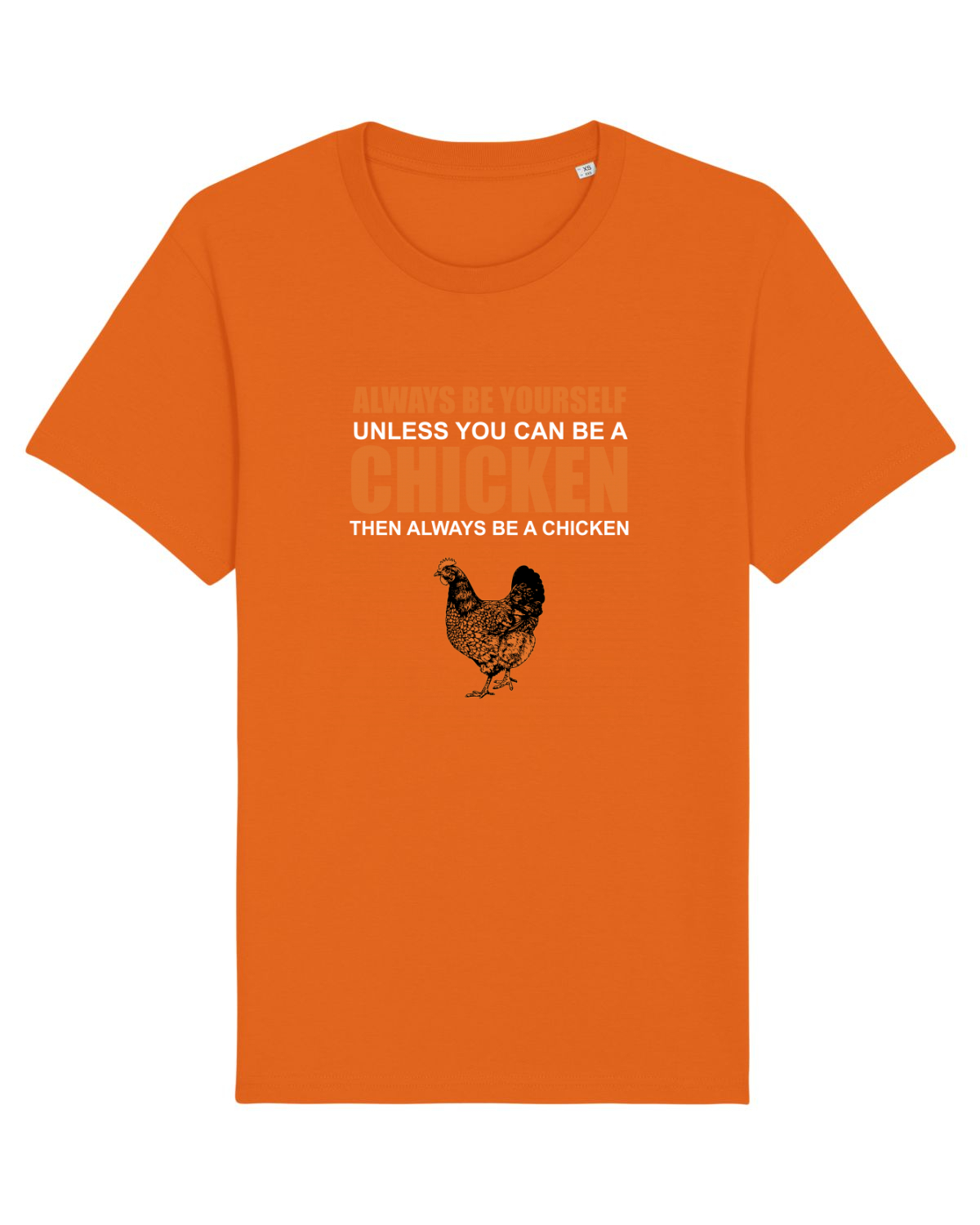 Tricou mânecă scurtă Unisex Rocker Bright Orange