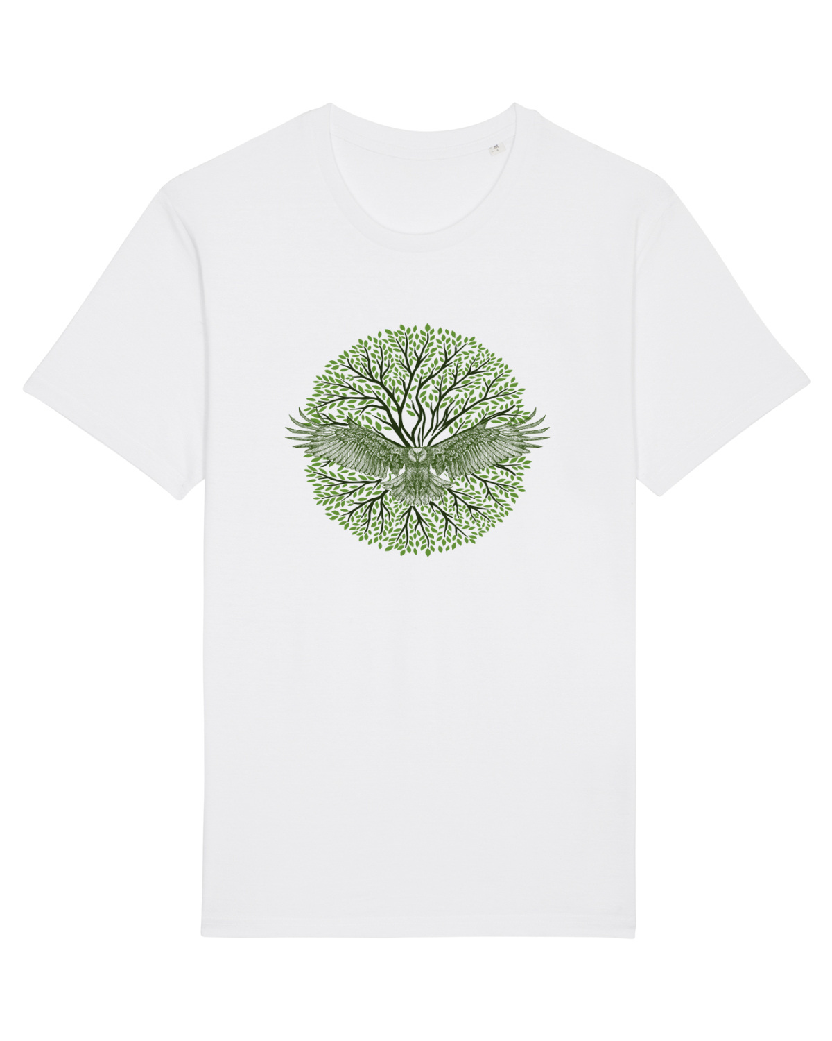 Tricou mânecă scurtă Unisex Rocker White