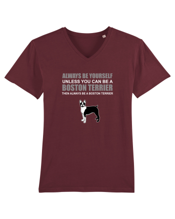 BOSTONTERRIER Burgundy