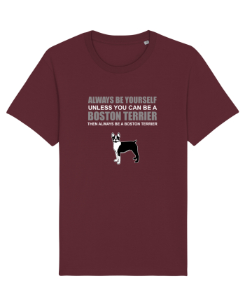 BOSTONTERRIER Burgundy