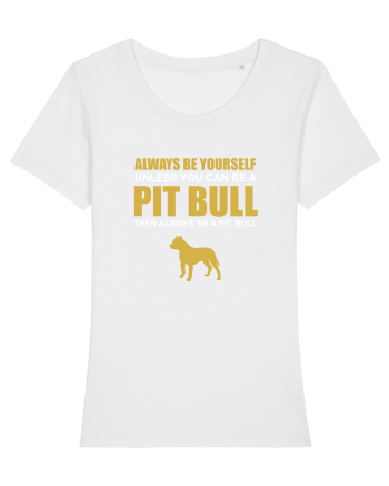 PIT BULL White