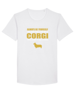 CORGI Tricou mânecă scurtă guler larg Bărbat Skater