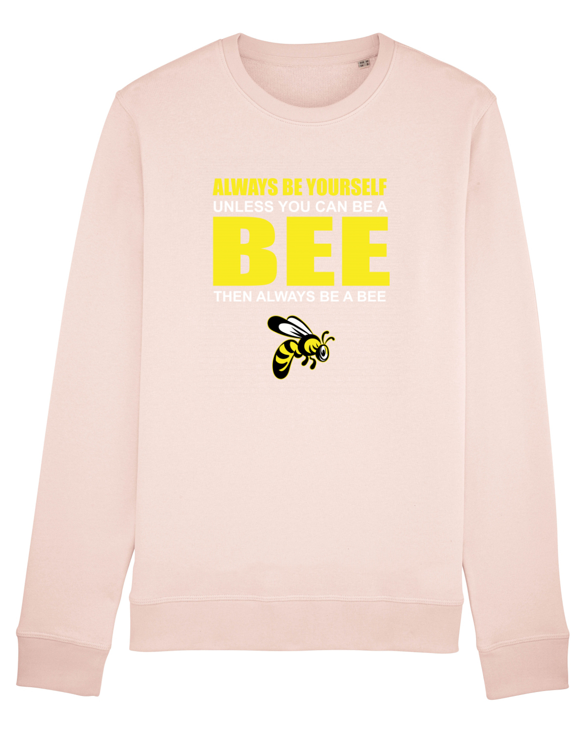 Bluză mânecă lungă Unisex Rise Candy Pink
