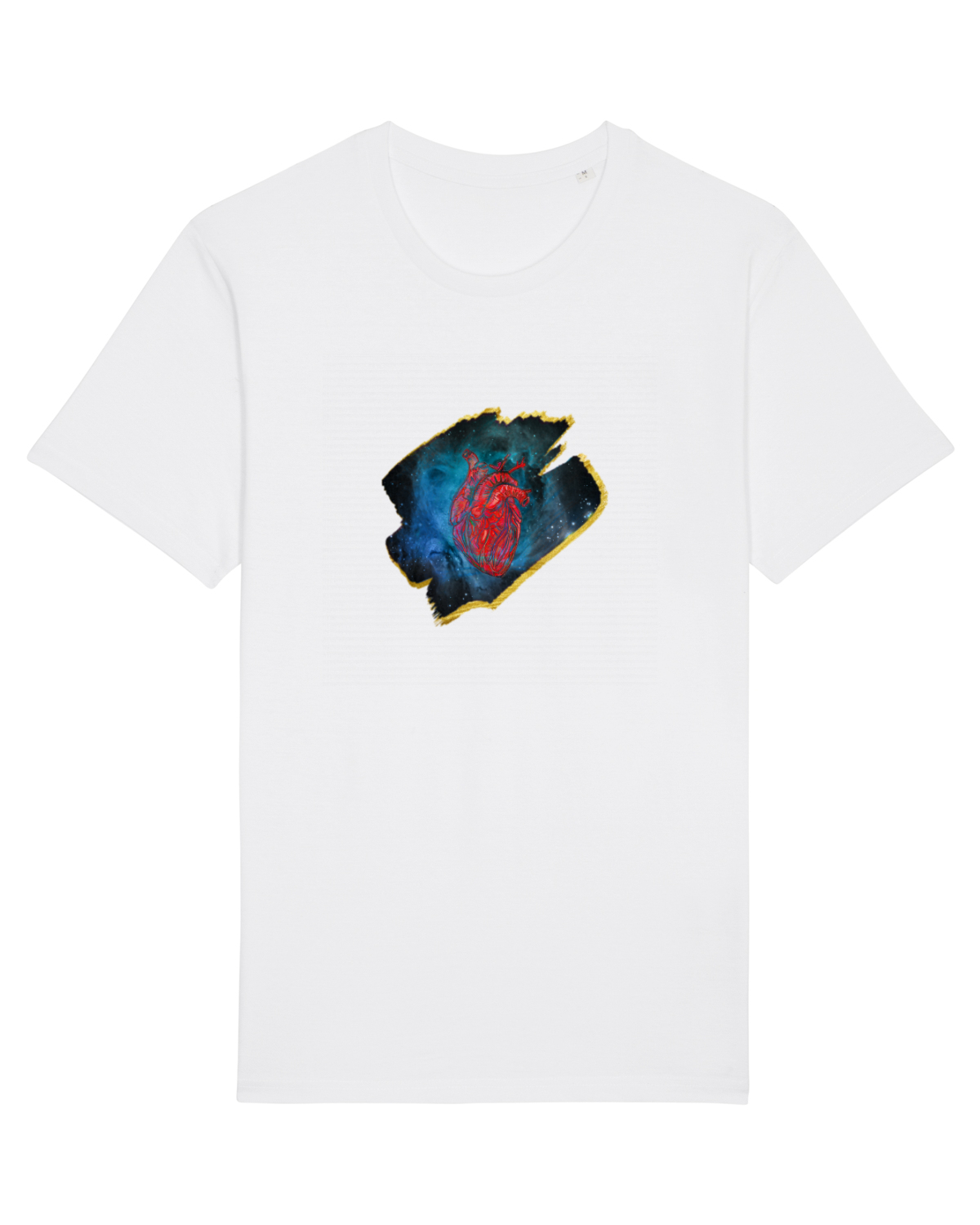 Tricou mânecă scurtă Unisex Rocker White