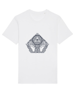 Ochi Triunghi Abstract Tricou mânecă scurtă Unisex Rocker