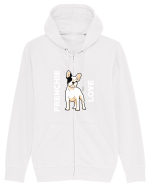 FRENCHIE Hanorac cu fermoar Unisex Connector
