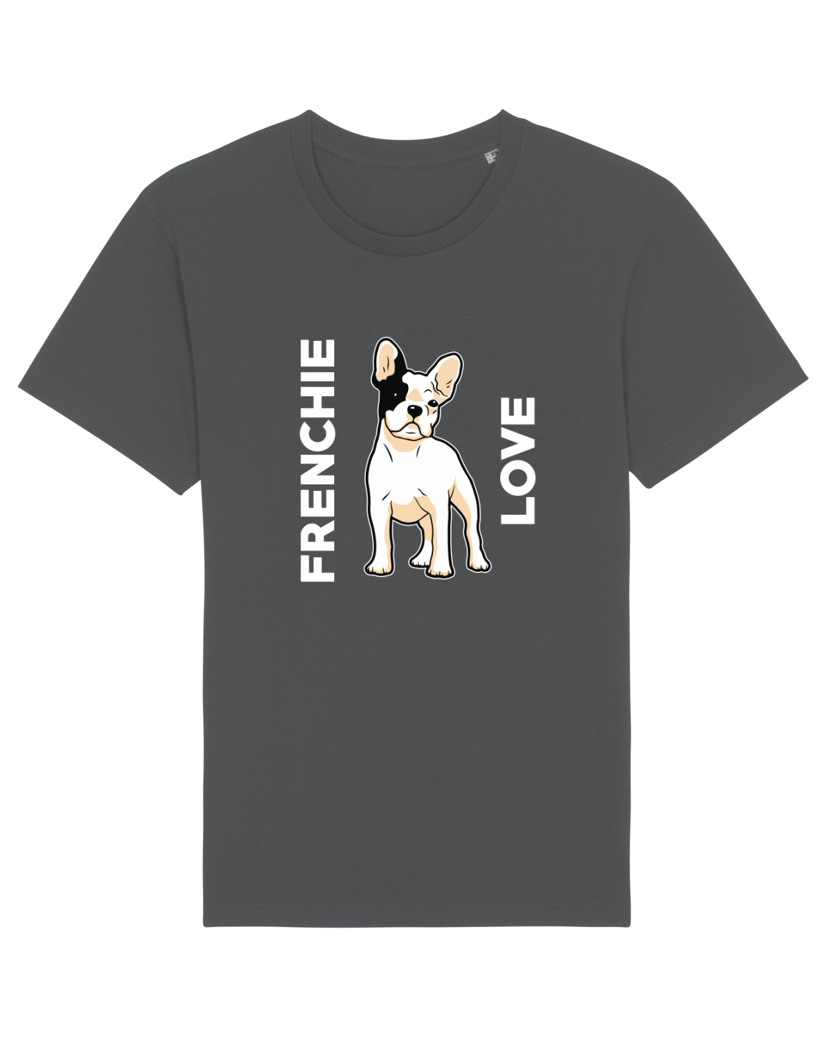 Tricou mânecă scurtă Unisex Rocker Anthracite