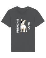 FRENCHIE Tricou mânecă scurtă Unisex Rocker