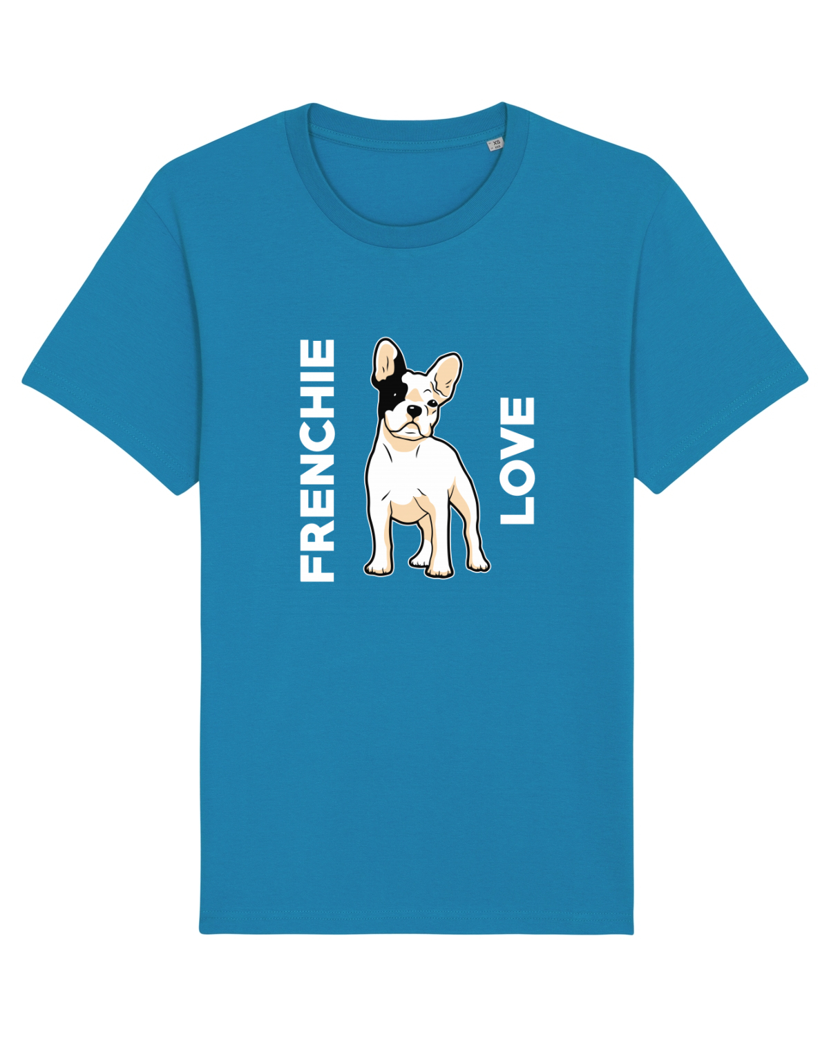 Tricou mânecă scurtă Unisex Rocker Azur