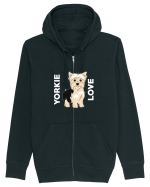 YORKIE Hanorac cu fermoar Unisex Connector