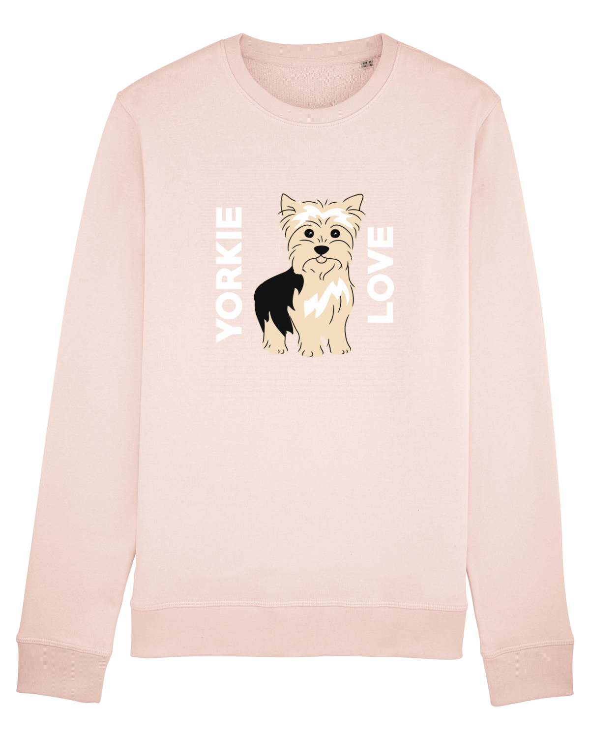 Bluză mânecă lungă Unisex Rise Candy Pink