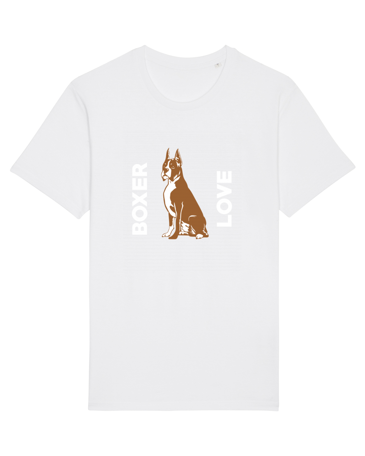 Tricou mânecă scurtă Unisex Rocker White