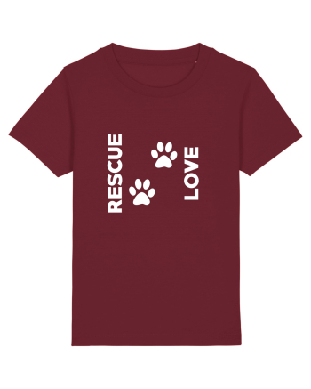 RESCUE PETS Burgundy