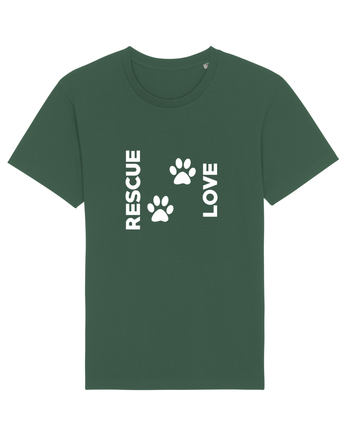 Tricou mânecă scurtă Unisex Rocker Bottle Green