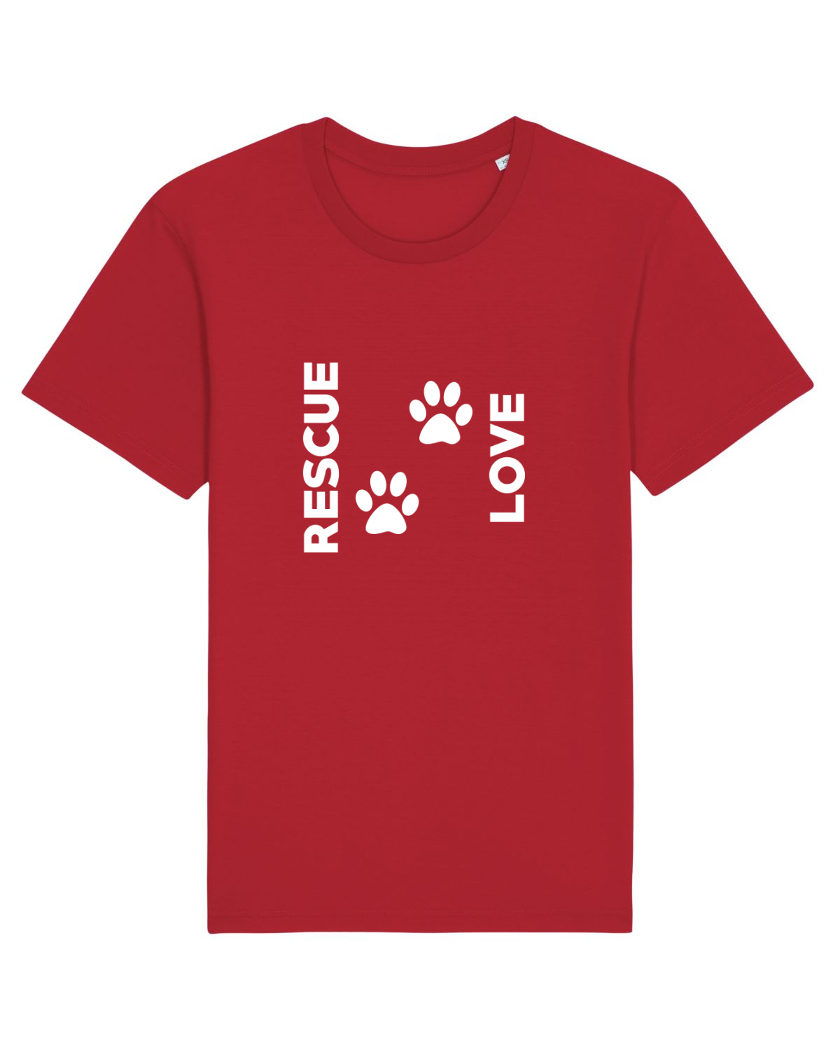 Tricou mânecă scurtă Unisex Rocker Red