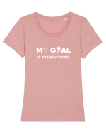 GOAL Tricou mânecă scurtă guler larg fitted Damă Expresser