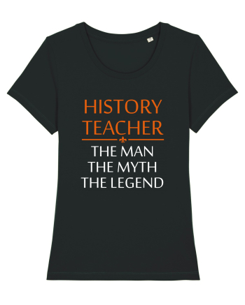 HISTORY TEACHER Black