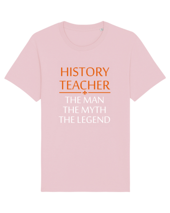 HISTORY TEACHER Cotton Pink