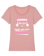 BARBER Tricou mânecă scurtă guler larg fitted Damă Expresser