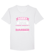 BARBER Tricou mânecă scurtă guler larg Bărbat Skater