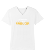 PRODUCER Tricou mânecă scurtă guler V Bărbat Presenter