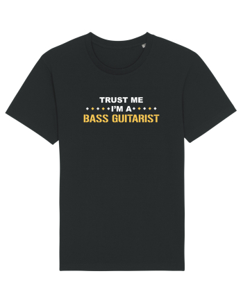 BASS GUITARIST Black