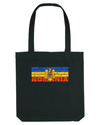 Tricolor Stema Romaniei Black