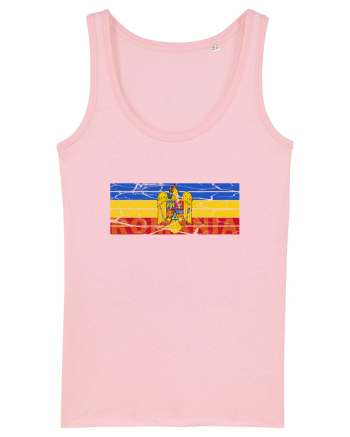 Tricolor Stema Romaniei Cotton Pink
