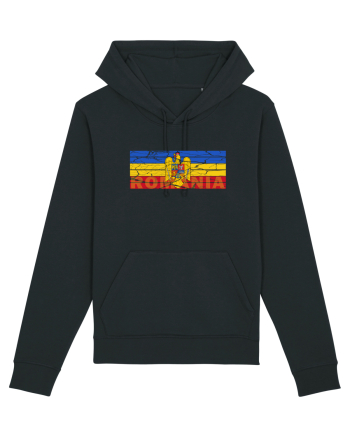 Tricolor Stema Romaniei Black
