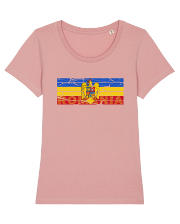 Tricolor Stema Romaniei Canyon Pink