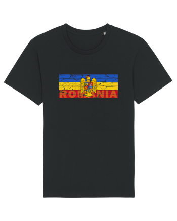 Tricolor Stema Romaniei Black