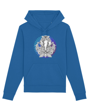 Yoga Mandala Elefant Royal Blue