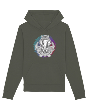 Yoga Mandala Elefant Khaki