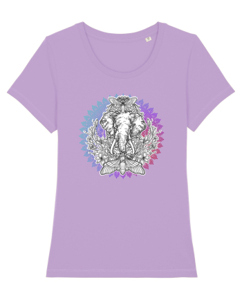 Yoga Mandala Elefant Lavender Dawn