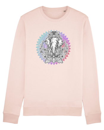 Yoga Mandala Elefant Candy Pink