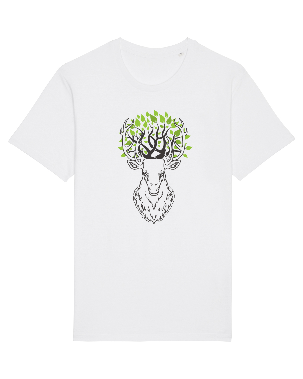 Tricou mânecă scurtă Unisex Rocker White